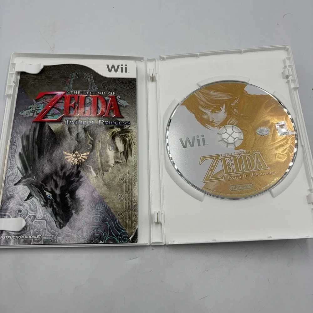 Legend of Zelda Twilight Princess - Nintendo Wii Complete In Box With Manual